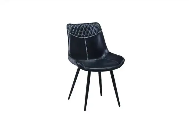 C 1826 - Chair (Black PU) — 1 Chair