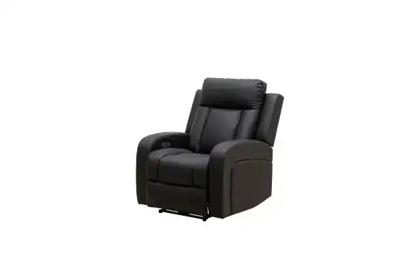 POWER RECLINER CHAIR - BLACK