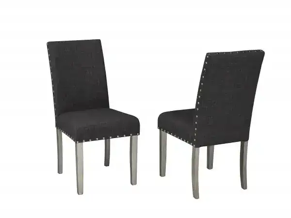 DINING CHAIR DARK GREY — 1 Chair