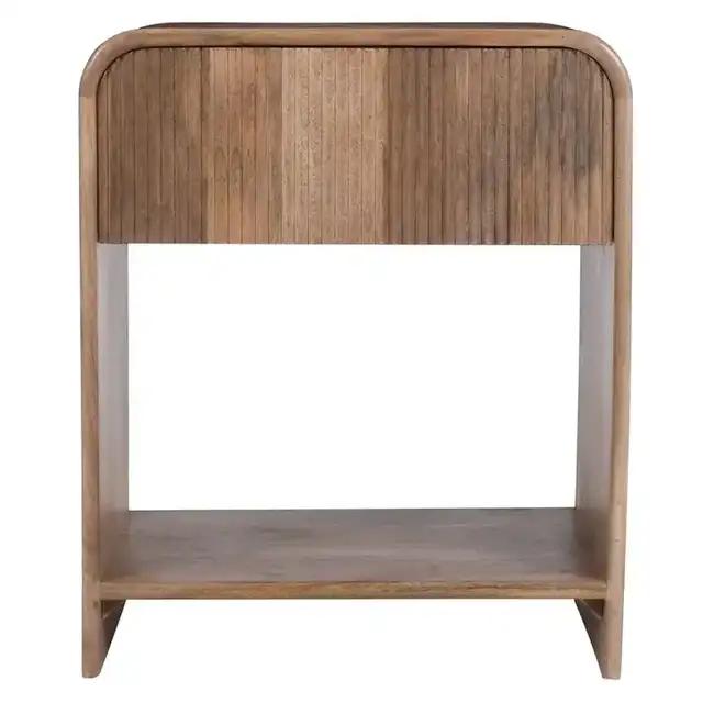 Amoli 1 Drawer Accent Table in Natural