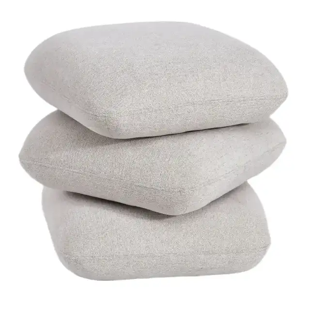 Rylee Square Ottoman in Beige