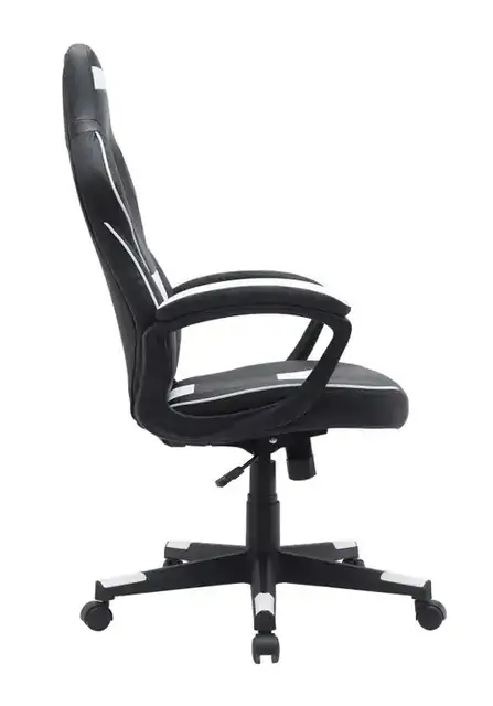 GAMING CHAIR - BLACK/WHITE