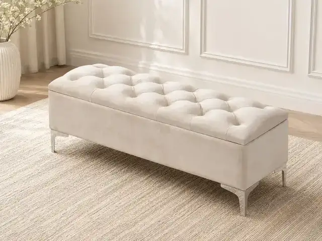IF 6502 - Bench (Creme Velvet)