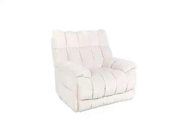IF 6125 - Recliner (White) *Bluetooth Audio*