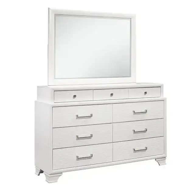 Jordyn-White - Dresser & Mirror