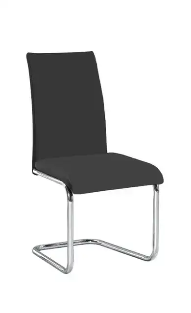 C 1871 - Chair (Black PU) — 1 Chair