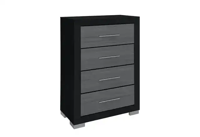Emma (Black-Grey) - Chest