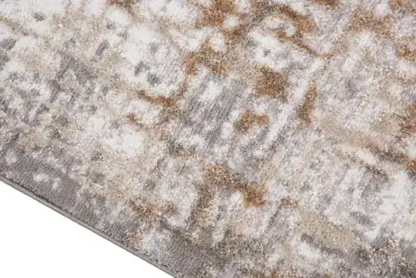 5 X 8 AREA RUG - GREY/CREAM/BEIGE