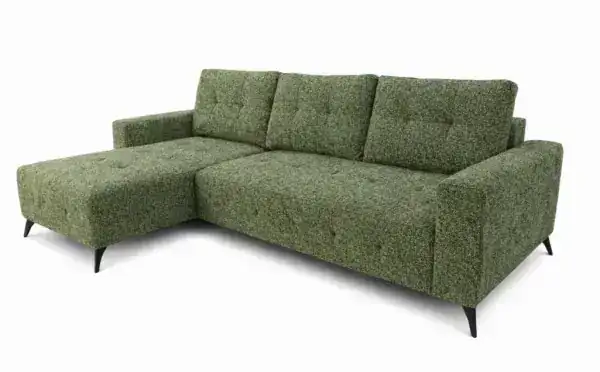 LHF SECTIONAL SLEEPER - GREEN