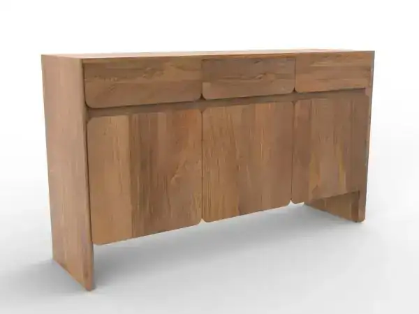 STORAGE CABINET, DARK OAK