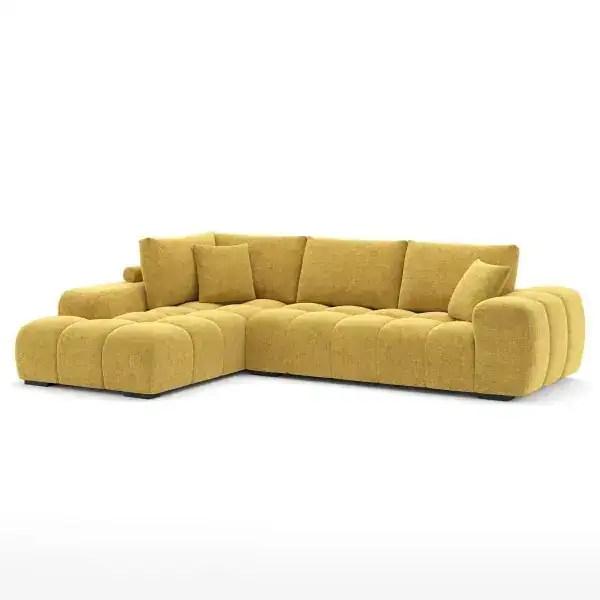 LHF SECTIONAL - YELLOW