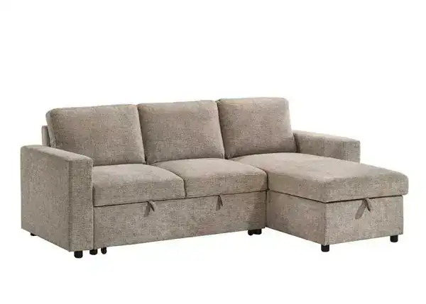 SECTIONAL SLEEPER - TAUPE