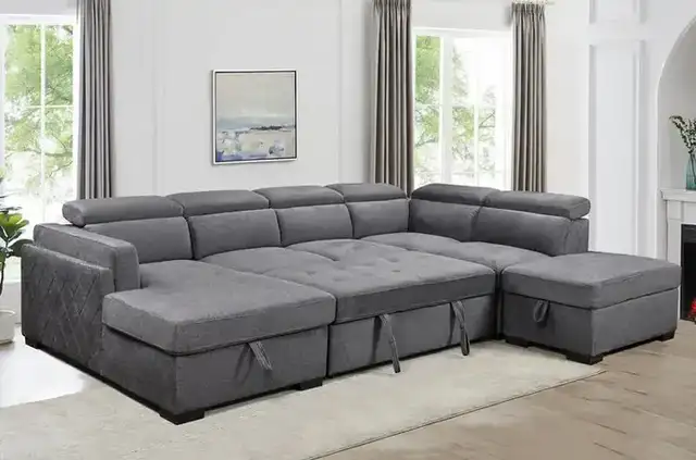 IF 9090 - LHF Sofabed Sectional