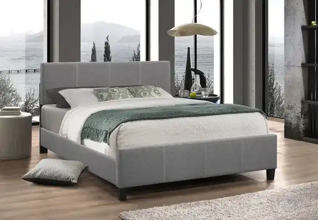 IF 137 (Grey Fabric) Bed