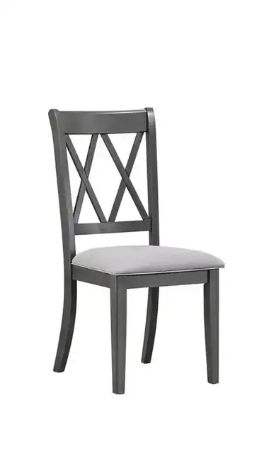 C 1098 - Chair (Grey Fabric) — 1 Chair