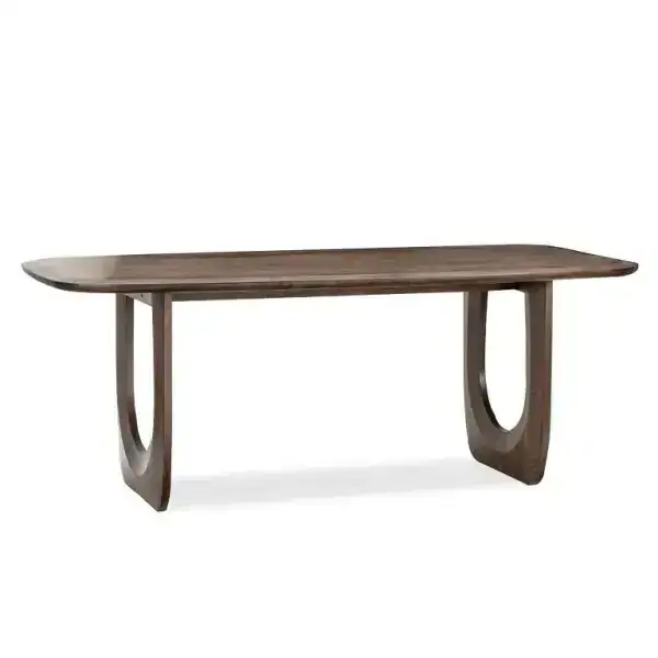 DINING TABLE - DARK WALNUT