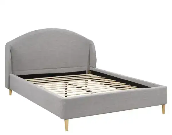 KING PLATFORM BED - GREY