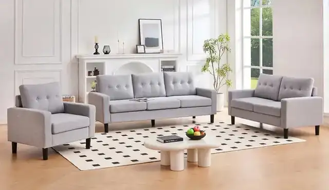 IF 8230 - 3Pc Sofa Stationary Set