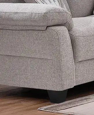 IF 8026 (Greige (Grey/Beige) - 3Pc Sofa Stationary Set