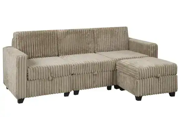 MODULAR SECTIONAL - BROWN