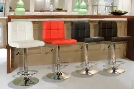 ST 139 - Bar Stool - Red PU