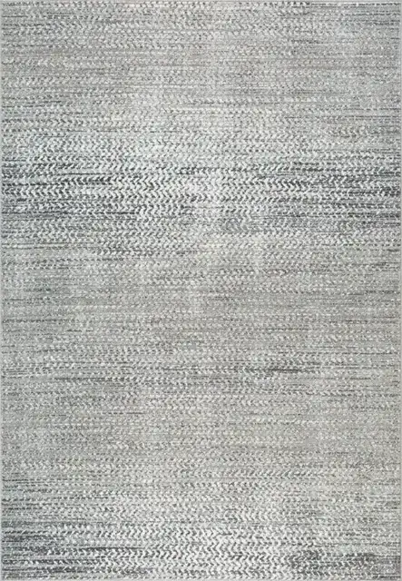 7 X 9 AREA RUG - WHITE/BEIGE