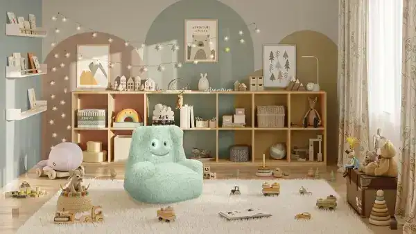 KIDS' CHAIR - MINT GREEN