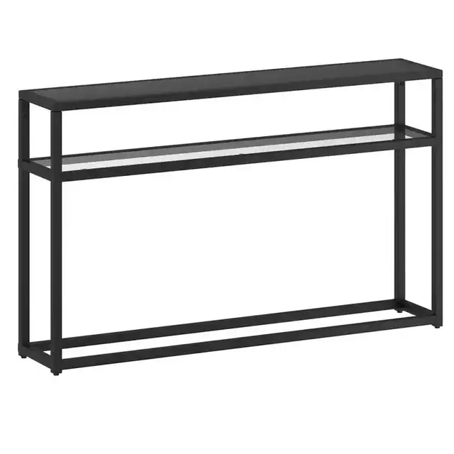 Quinn Console Table, 50.25" in Black