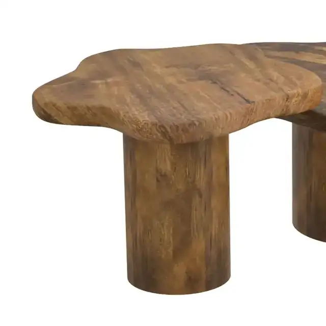 Mayal Small Coffee Table in Walnut