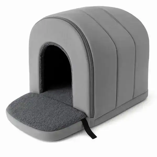 PET BED - GREY