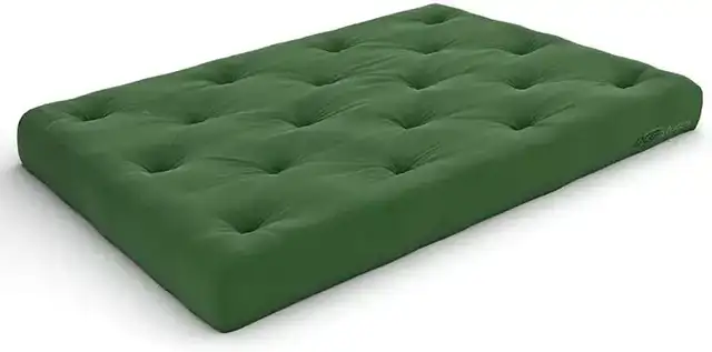 8A Futon Mattress 8" Thickness Deluxe - Green