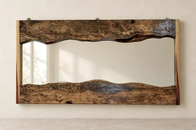 Tamarind Live Edge Mirror