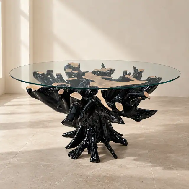 Teak Root Dining Table