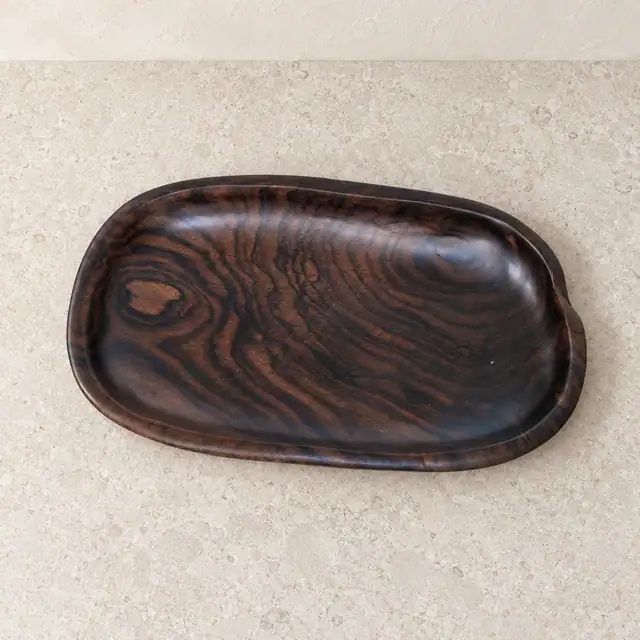 Solid Sonokeling Wood Serving Tray