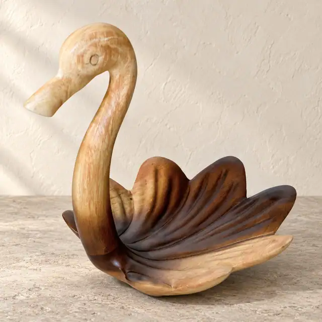 Swan Basket — Source Three Quarter