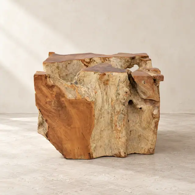 Teak Root Square Coffee Table