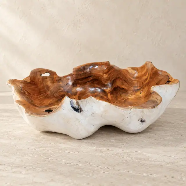 Teak Bowl