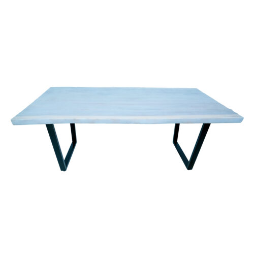 Snow Live Edge Dining Table