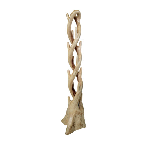 Hand Carved Coat Hanger