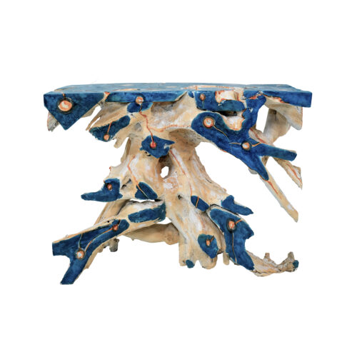 Blue River Teak Console