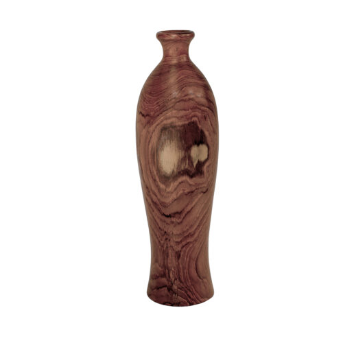 Teak Vase