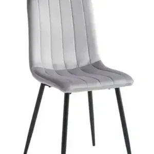 C 1473 - Chair (Light Grey Velvet) — 1 Chair