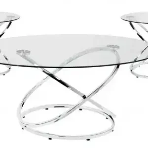 3-PIECE COFFEE SET - SILVER