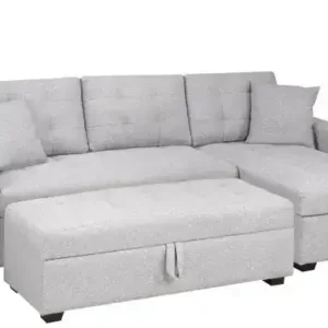 STORAGE SECTIONAL & OTTOMAN