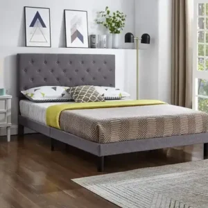 IF 5383 (Grey Fabric) - 54" Double Bed