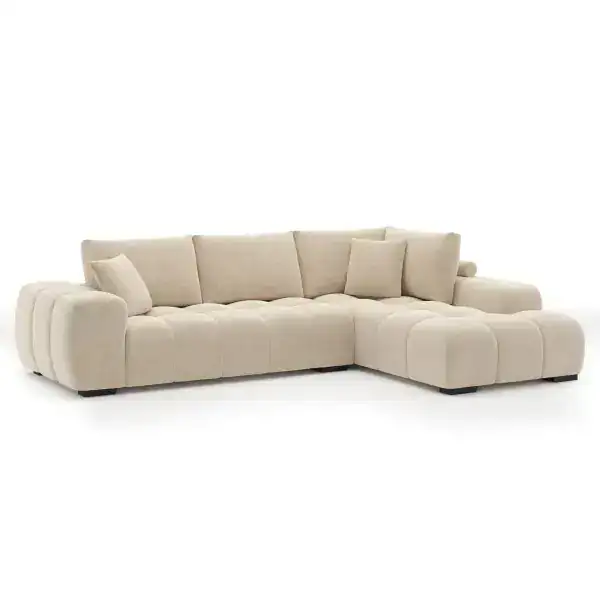 RHF SECTIONAL - BEIGE