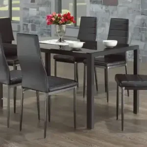 C 5054 - Chair (Black PU) — 1 Chair