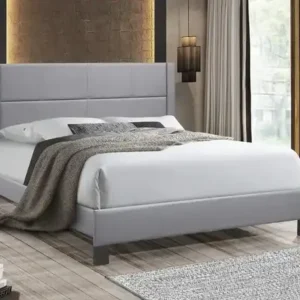 IF 5353 (Grey PU) - 54" Double Bed