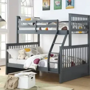 B 122 Single/Double Bunk Bed - Grey