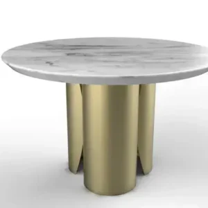 DINING TABLE - GOLD